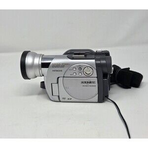 Hitachi DZ-BX35A DVD Camcorder Tested Working Bundle Remote Lenses Charger